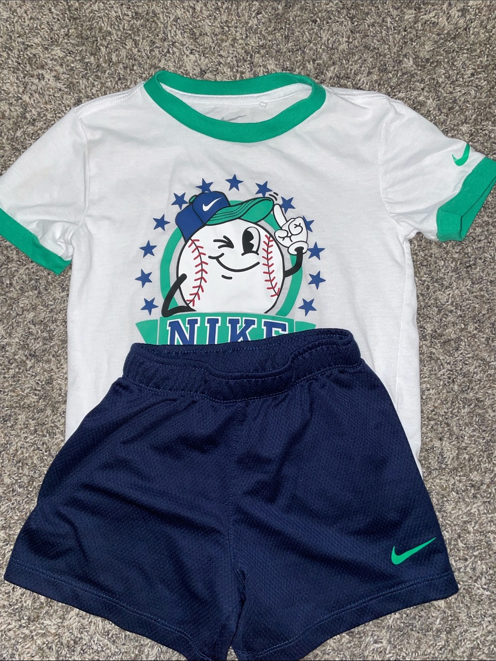 Toddler Boy Nike Baseball Outfit